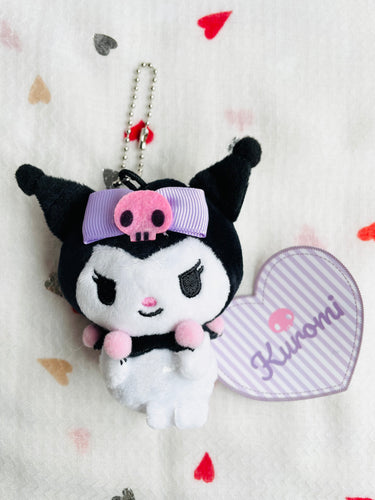 Sanrio Mini Plush Doll Keychain Kuromi Sanrio